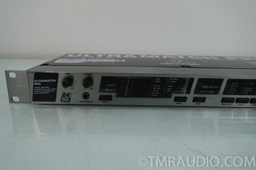 Behringer Ultramatch Pro SRC2496 A/D-D/A & Sample Rate Converter New in Opened Box