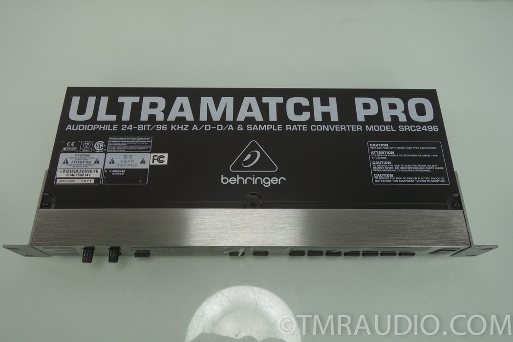 Behringer Ultramatch Pro SRC2496 A/D-D/A & Sample Rate Converter New in Opened Box