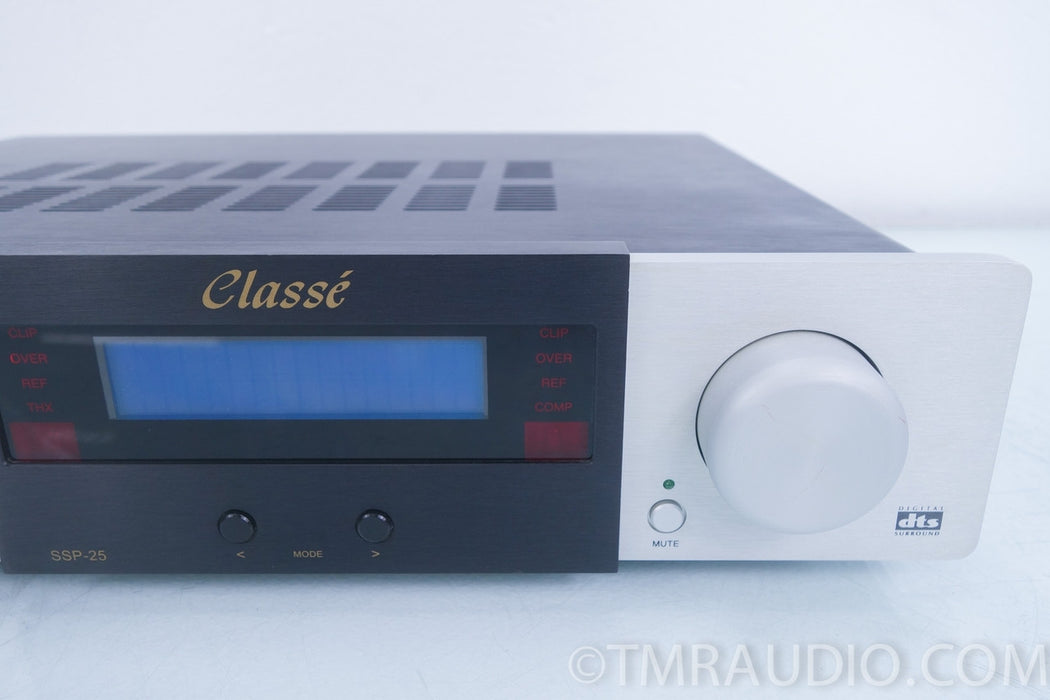 Classe SSP-25 THX DTS DD Processor / Preamplifier AS-IS (no sound)