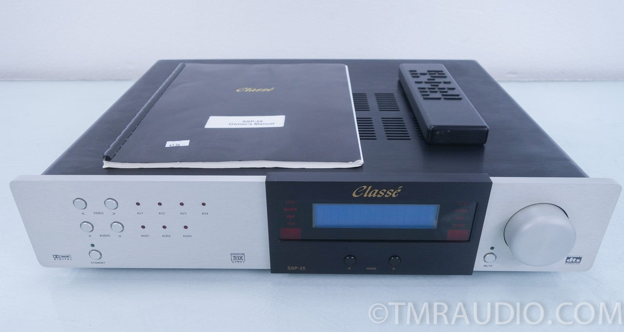 Classe SSP-25 THX DTS DD Processor / Preamplifier AS-IS (no sound)