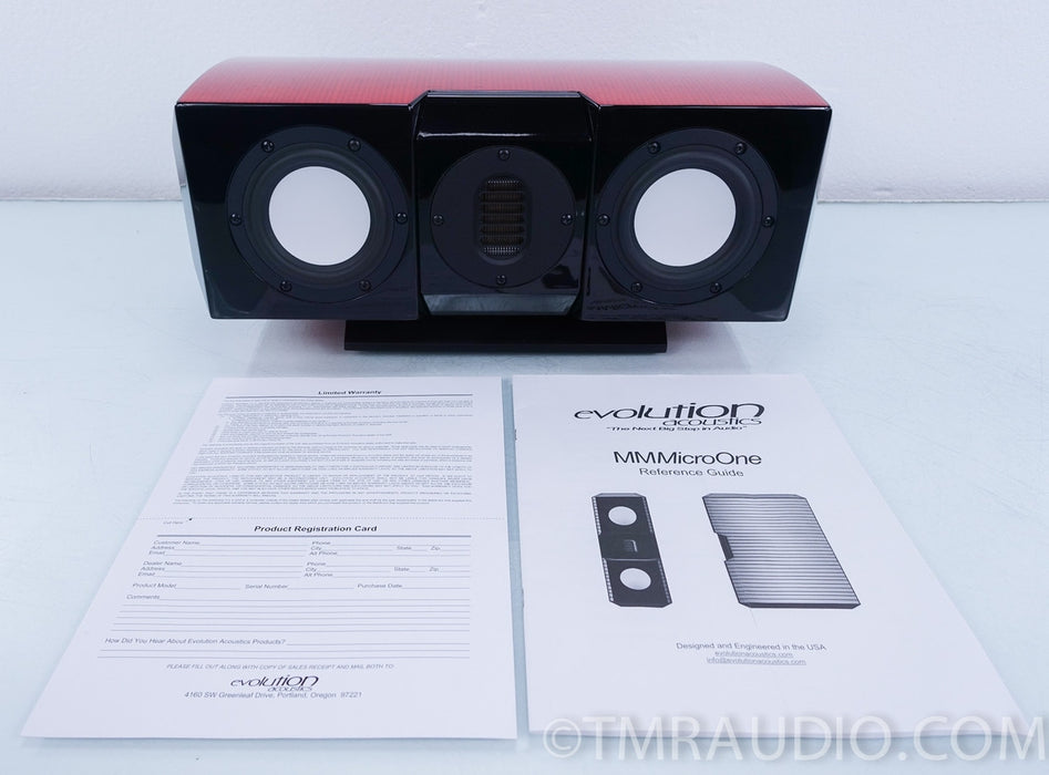 Evolution Acoustics MMMicroOne Center Channel Speaker in Factory Box