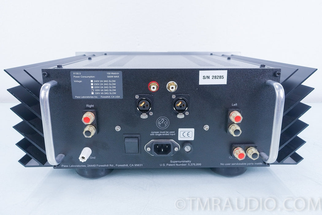 Pass Labs X150.5 Stereo Power Amplifier in Factory Box