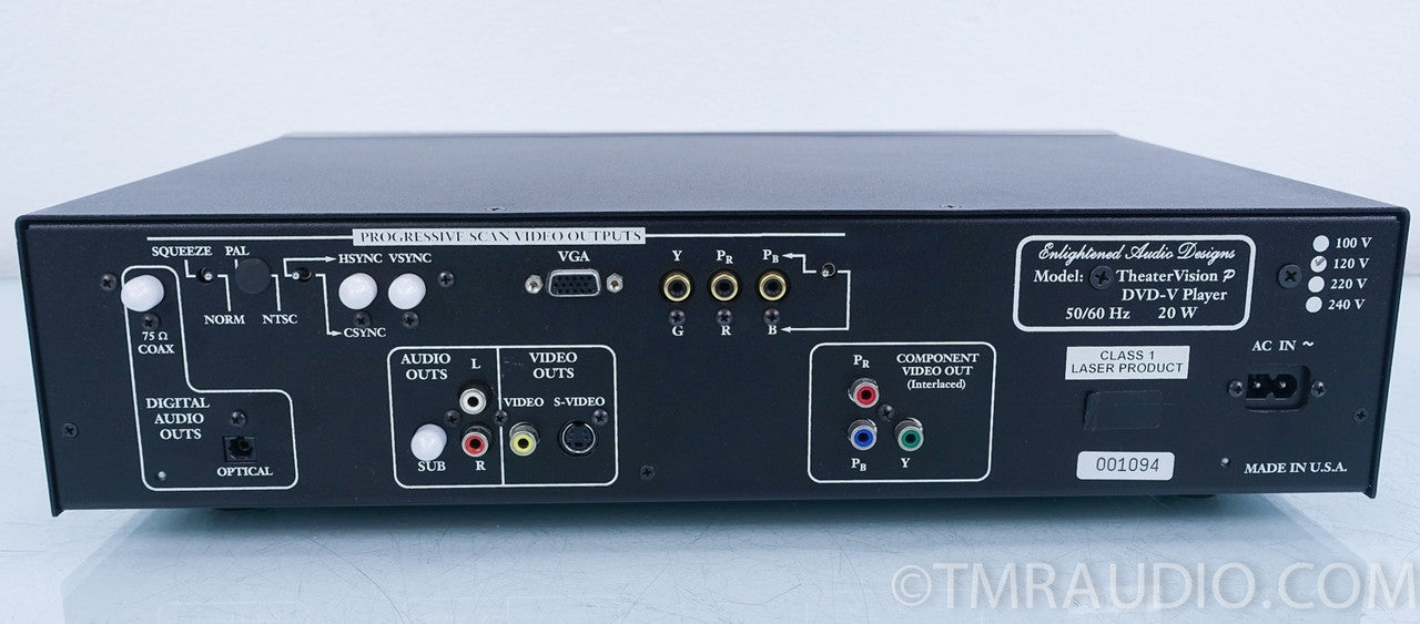 Enlightened Audio Designs EAD TheaterVision P CD / DVD Player in Factory Box