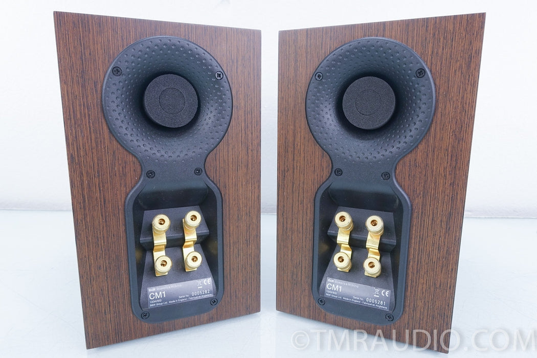 B&W CM1 Bookshelf Speakers in Factory Box