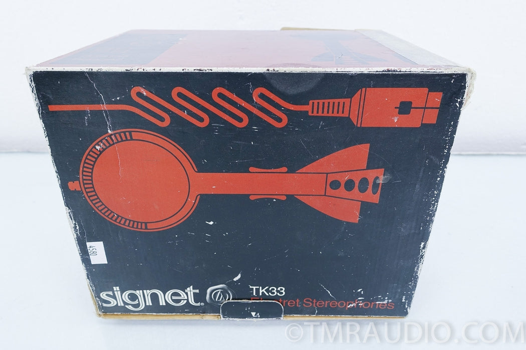 Signet TK33 Electret Vintage Electrostatic Headphones in Factory Box