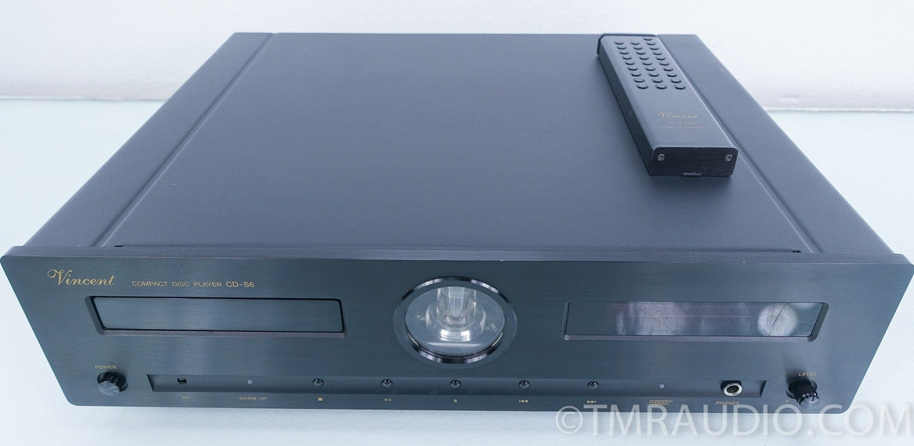 Vincent CD-S6 Tube Hybrid CD Player