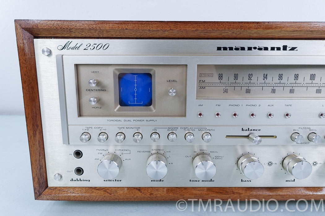 Marantz Model 2500 Vintage AM / FM Stereo Receiver w/ Wood Case & DLB-1