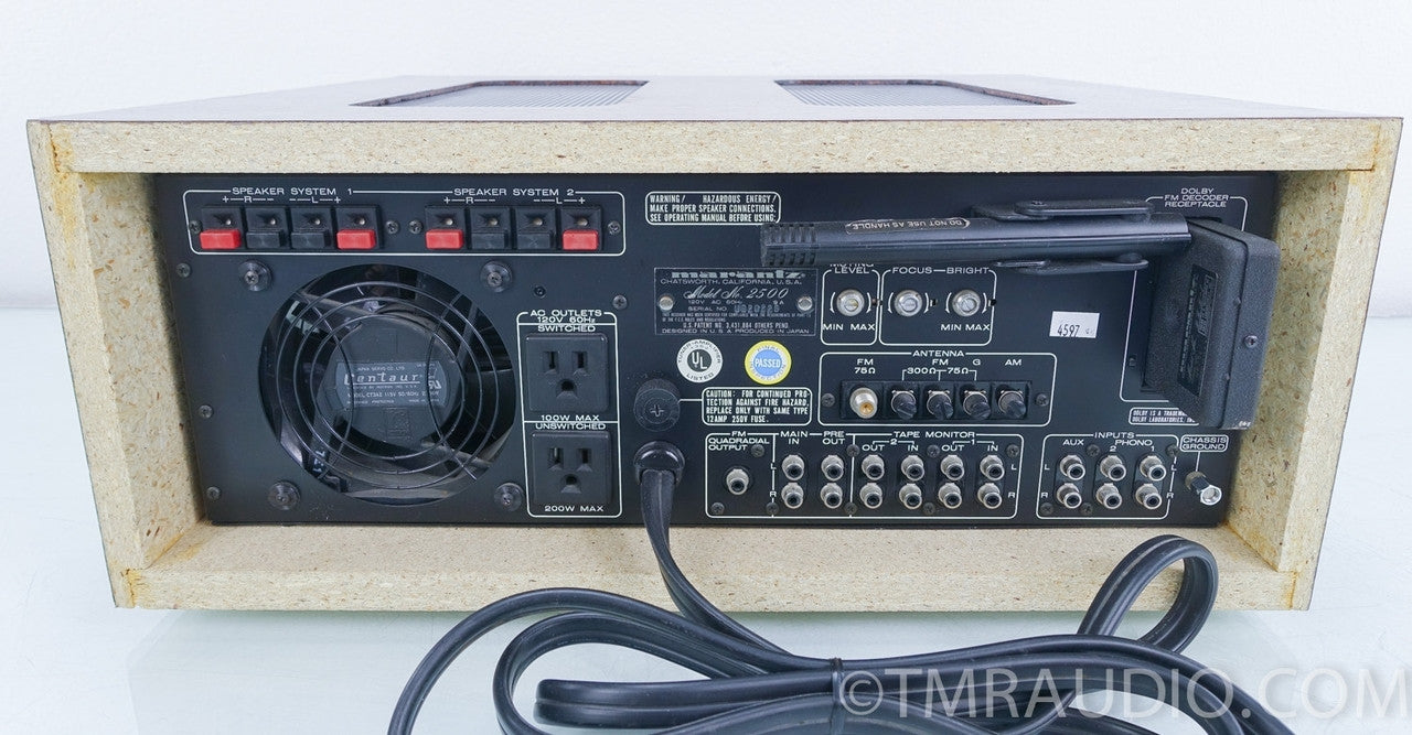 Marantz Model 2500 Vintage AM / FM Stereo Receiver w/ Wood Case & DLB-1
