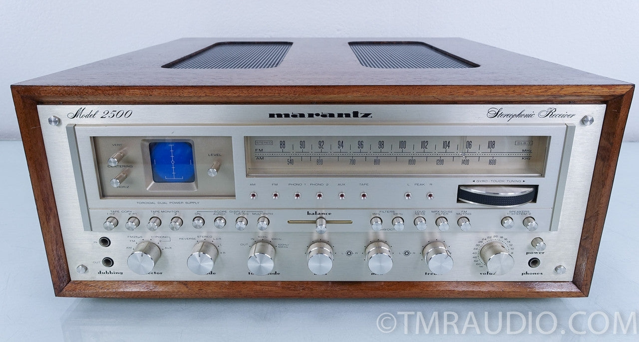 Marantz Model 2500 Vintage AM / FM Stereo Receiver w/ Wood Case & DLB-1