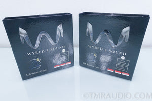 Wyred4Sound C2 XLR 1 meter Pair Interconnects in Factory Box