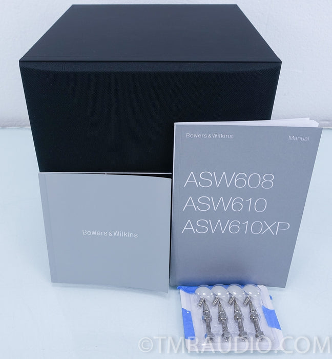 B&W ASW608 Powered Subwoofer in Factory Box