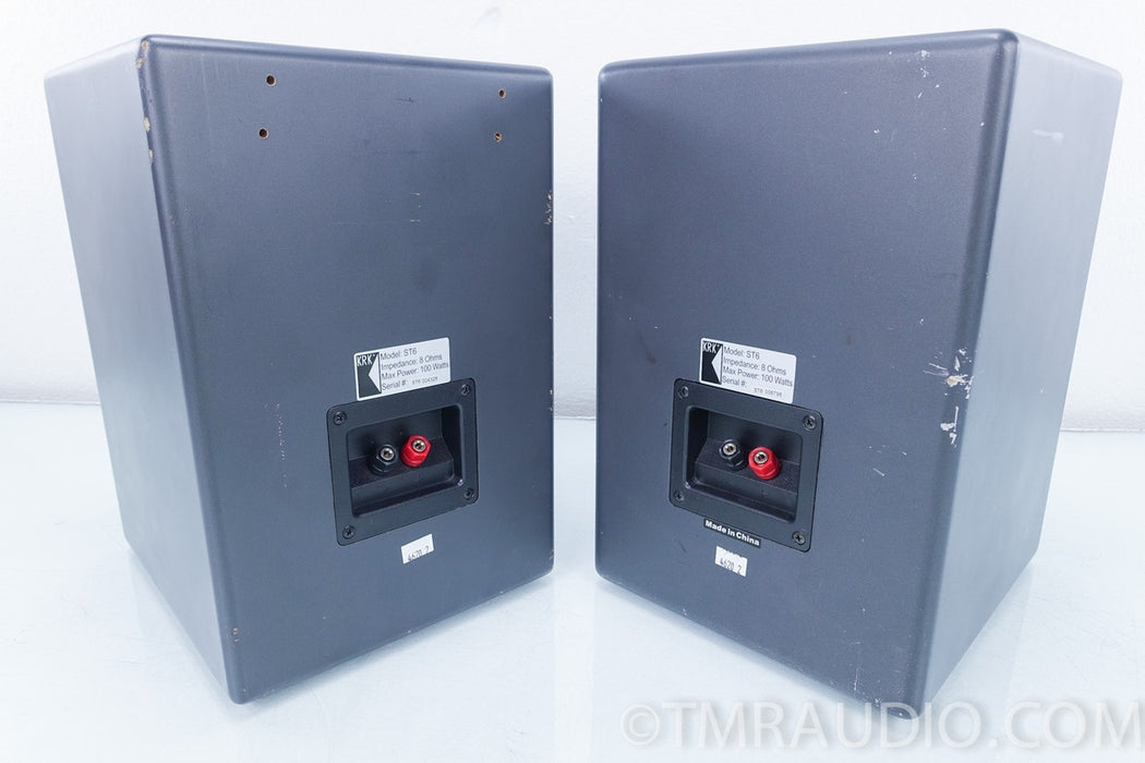 KRK ST6 Bookshelf Speakers / Passive Studio Monitors