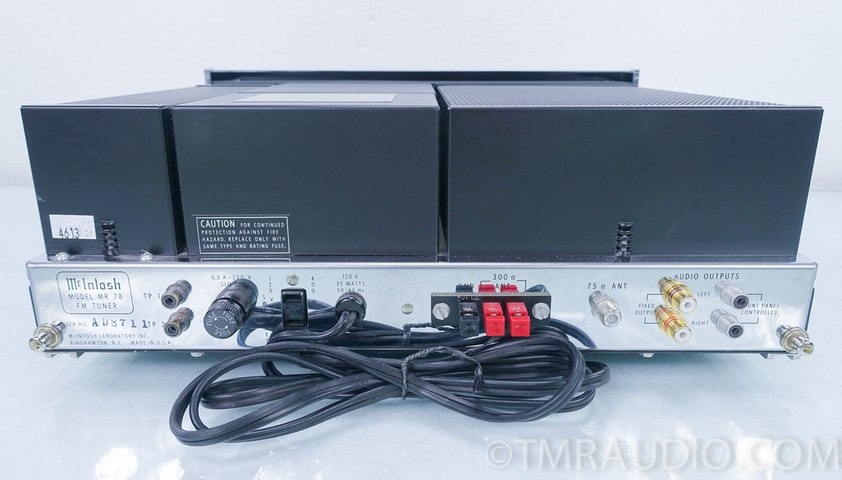McIntosh MR78 Vintage FM Tuner