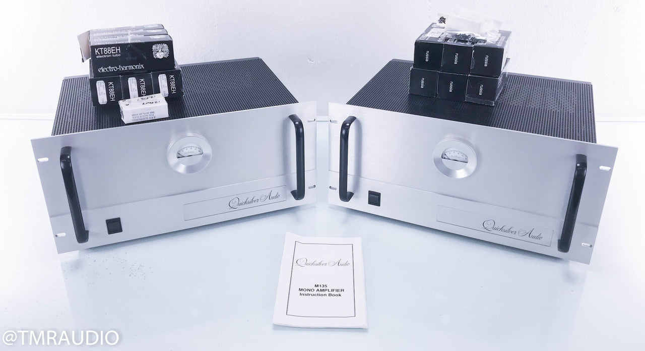 Quicksilver M-135 Mono Tube Amplifiers