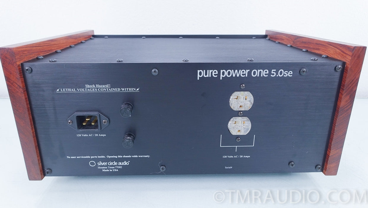 Silver Circle Audio Pure Power One 5.0se Line Conditioner in Factory Box