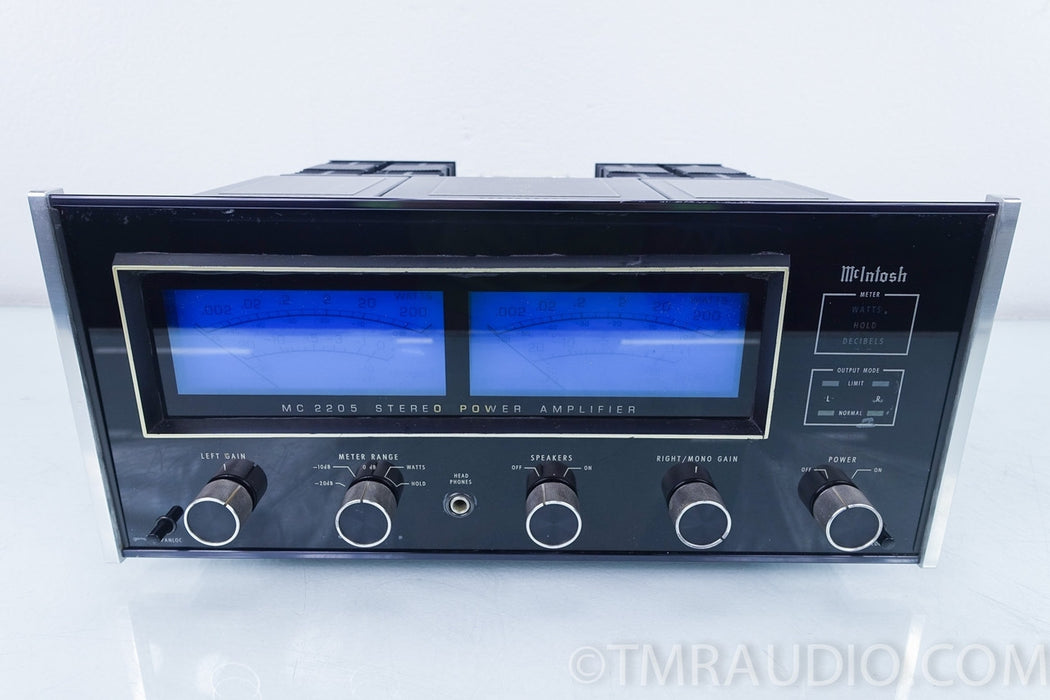 McIntosh MC2205 Stereo Power Amplifier
