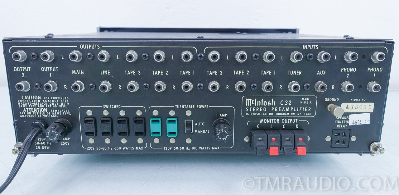 McIntosh C32 Vintage Stereo Preamplifier
