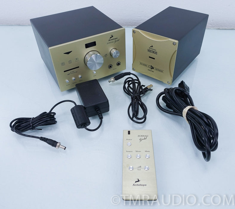 Antelope Zodiac Gold 384Khz DAC in Factory Box with Voltikus Power Supply