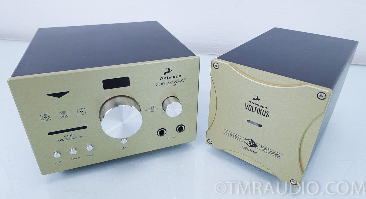 Antelope Zodiac Gold 384Khz DAC in Factory Box with Voltikus Power Supply