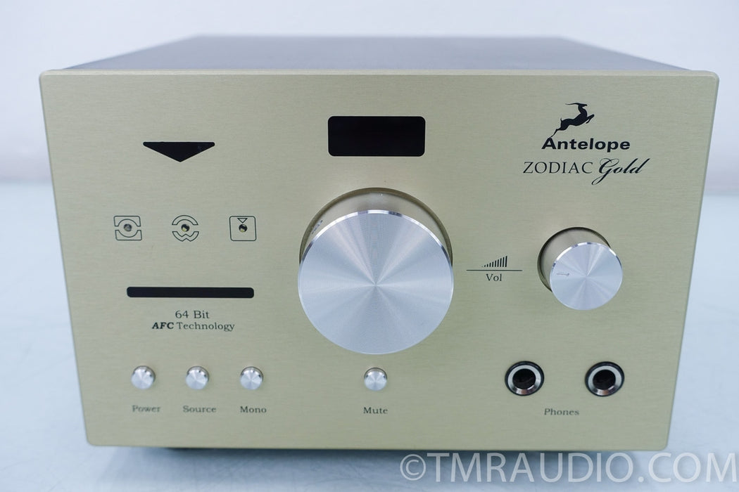 Antelope Zodiac Gold 384Khz DAC in Factory Box with Voltikus Power Supply
