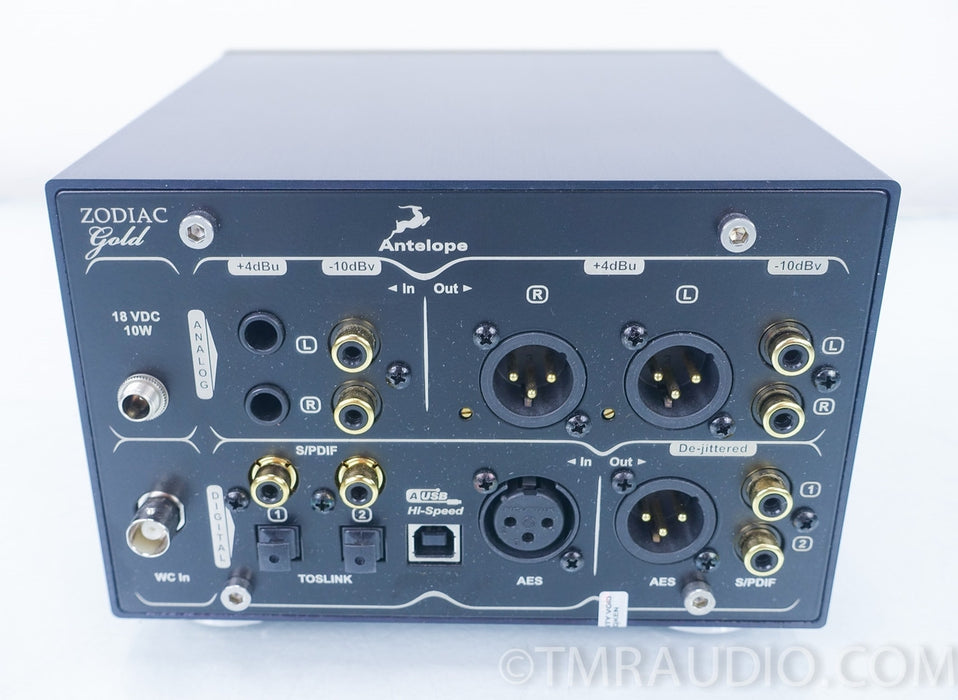 Antelope Zodiac Gold 384Khz DAC in Factory Box with Voltikus Power Supply