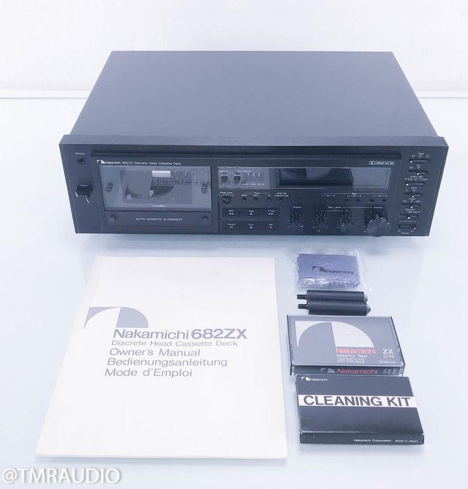 Nakamichi 682ZX 3-Head Cassette Deck / Tape Recorder