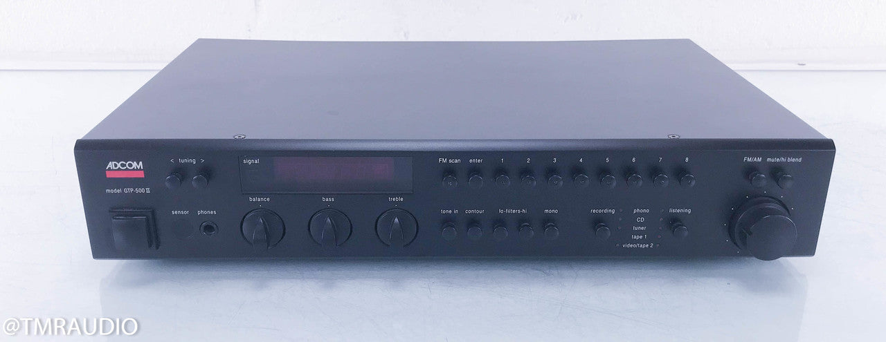 Adcom GTP-500 II Stereo Preamplifier / Tuner