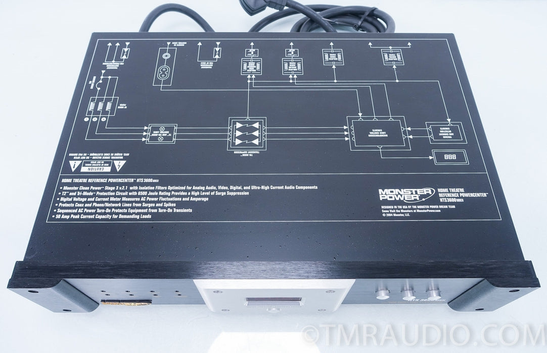 Monster Power HTS 3600 MKII Reference Clean Power Center Home Surge Protector