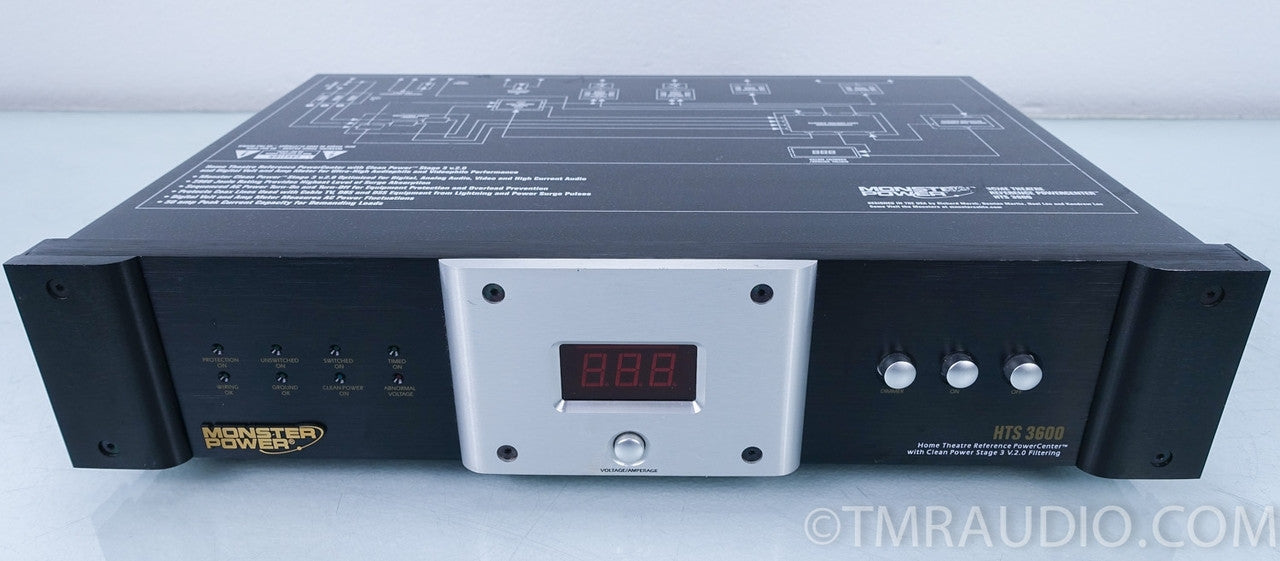 Monster Power HTS 3600 Reference Clean Power Center in Factory Box