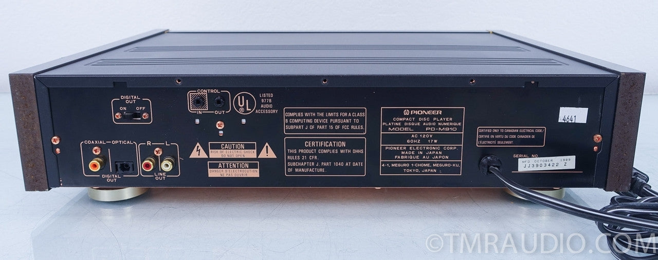Pioneer Elite PD-M910 CD Changer / Player