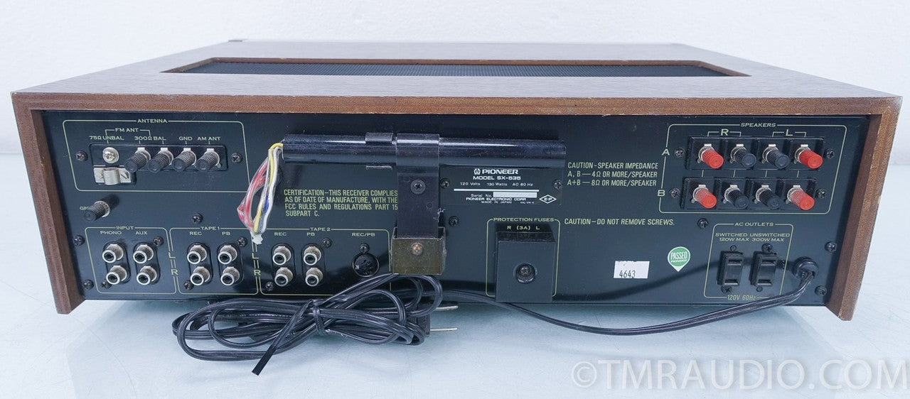 Pioneer SX-535 Vintage FM Stereo Receiver