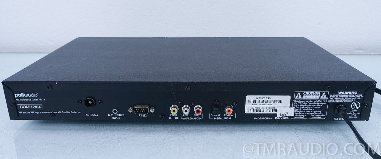 Polk Audio XRT12 XM Tuner