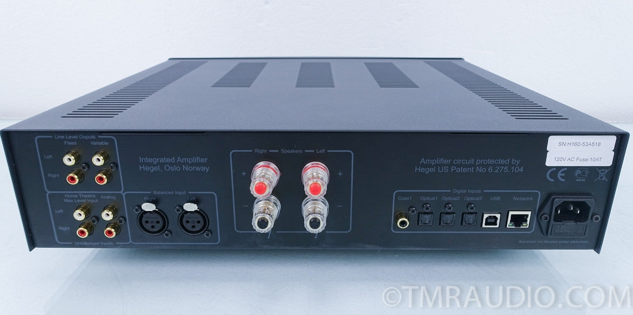 Hegel H160 Integrated Amplifier in Factory Box (MINT!)