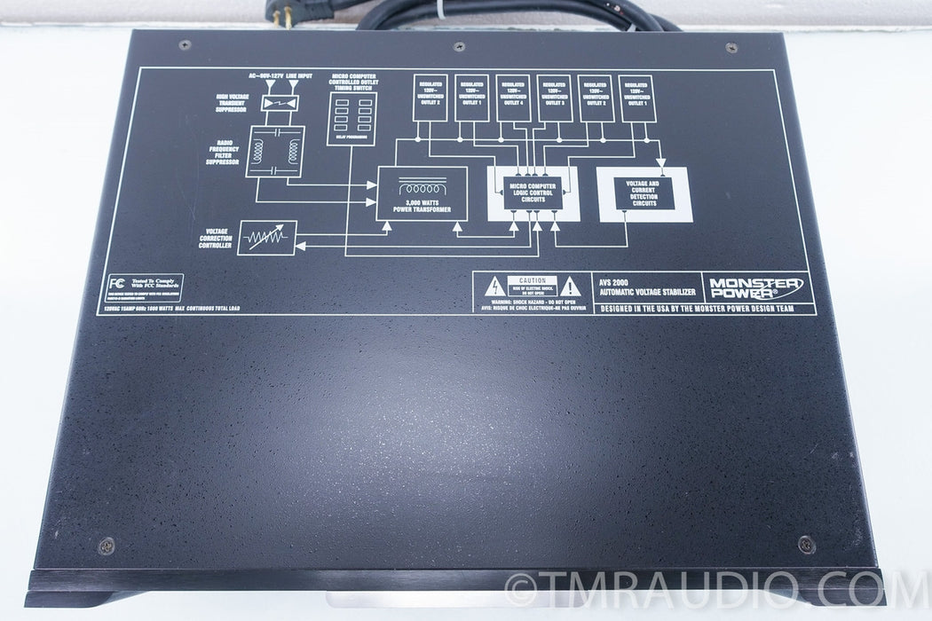 Monster AVS 2000 Voltage Stabilizer in Factory Box