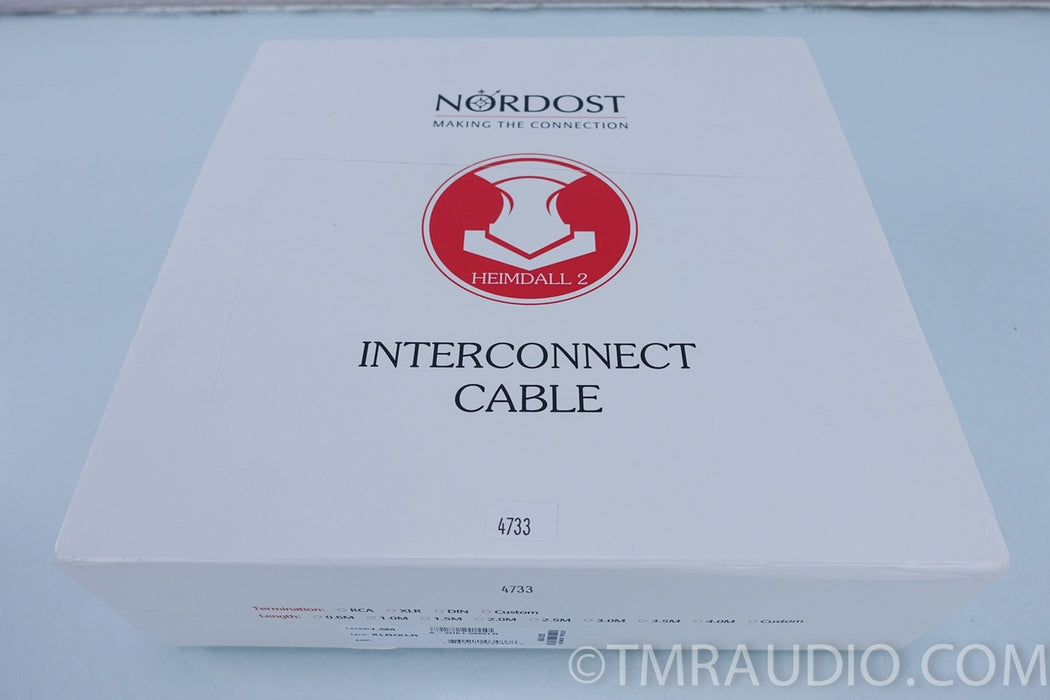 Nordost Heimdall 2 1.5 meter Interconnects