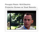 Focupix 16 x 9 Electric Projection Screen