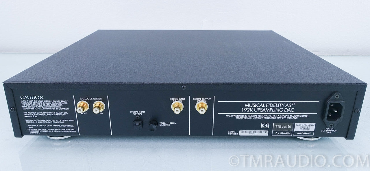 Musical Fidelity A3.24 192k DAC in Factory Box 1