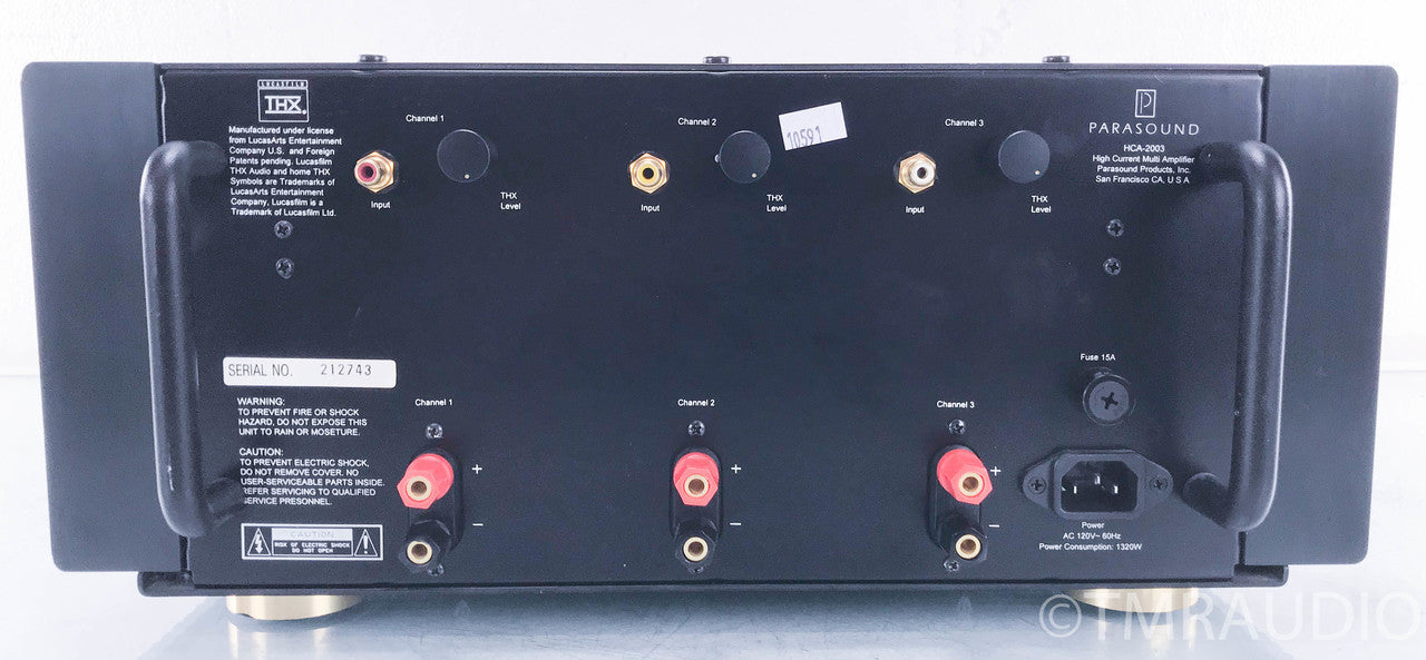 Parasound HCA-2003 3-Channel Power Amplifier
