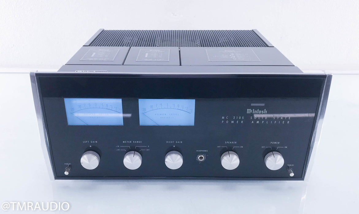 McIntosh MC2105 Vintage Stereo Power Amplifier
