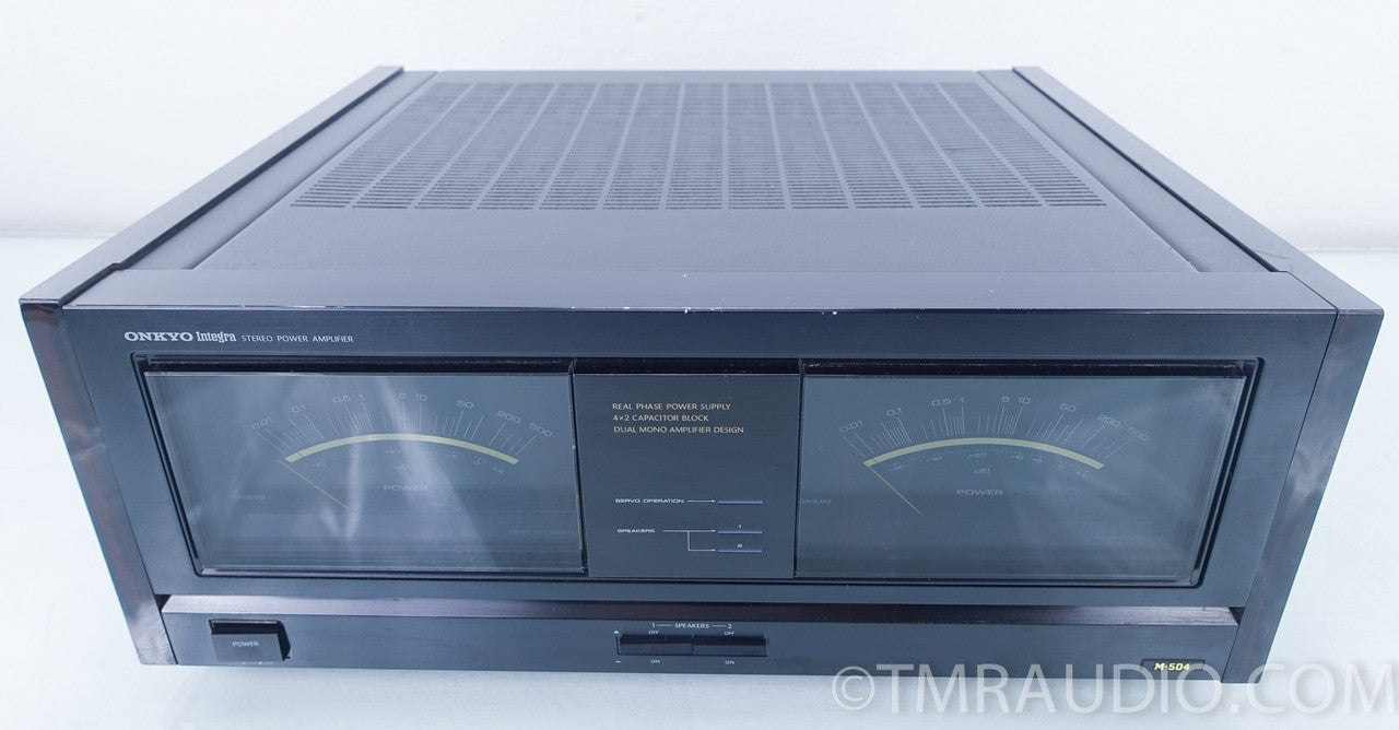 Onkyo M-504 Stereo Power Amplifier