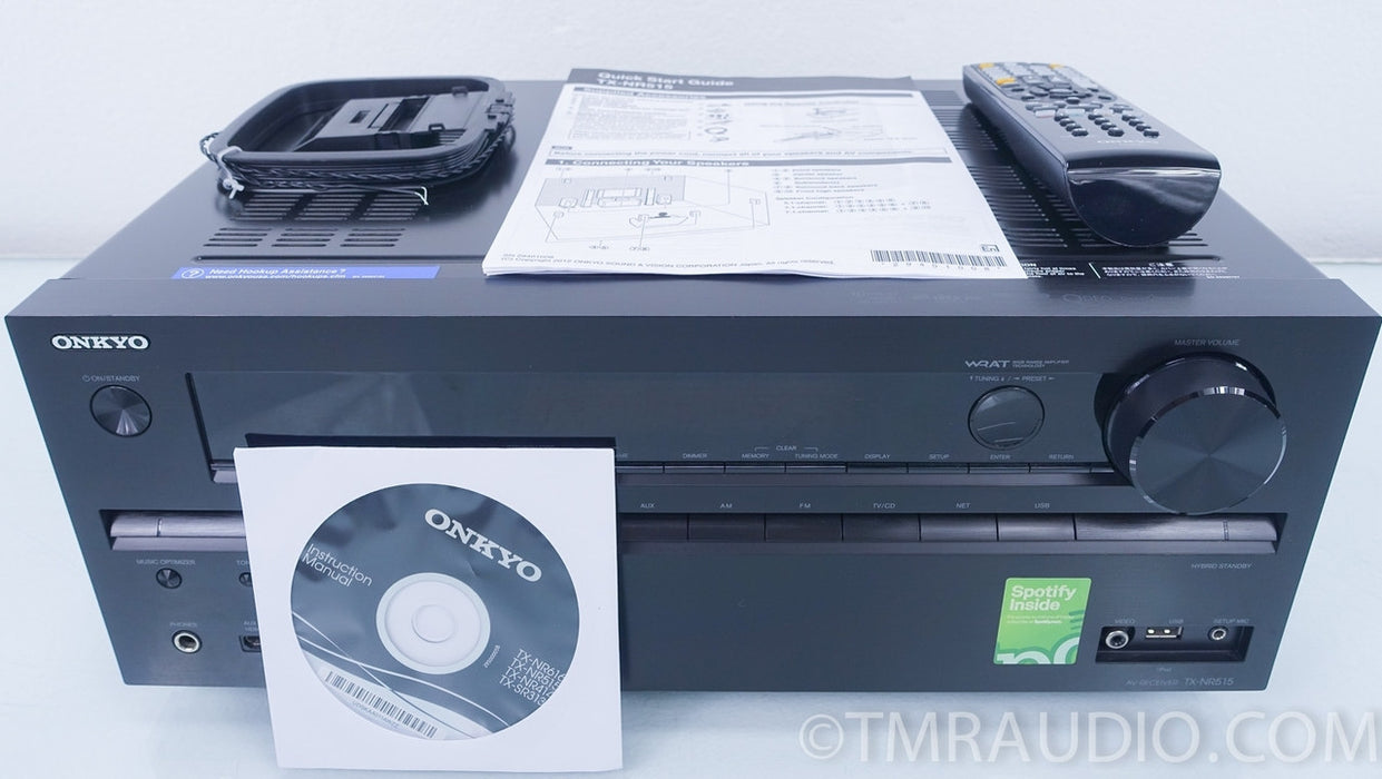 Onkyo TX-NR515 7.2-Channel Network A/V Receiver