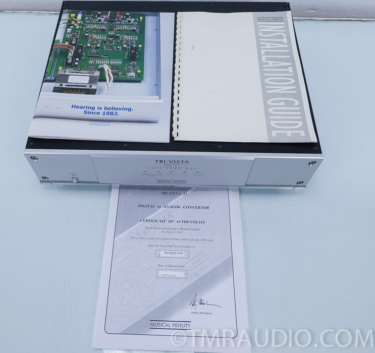 Musical Fidelity Tri-Vista 21 DAC in Factory Box