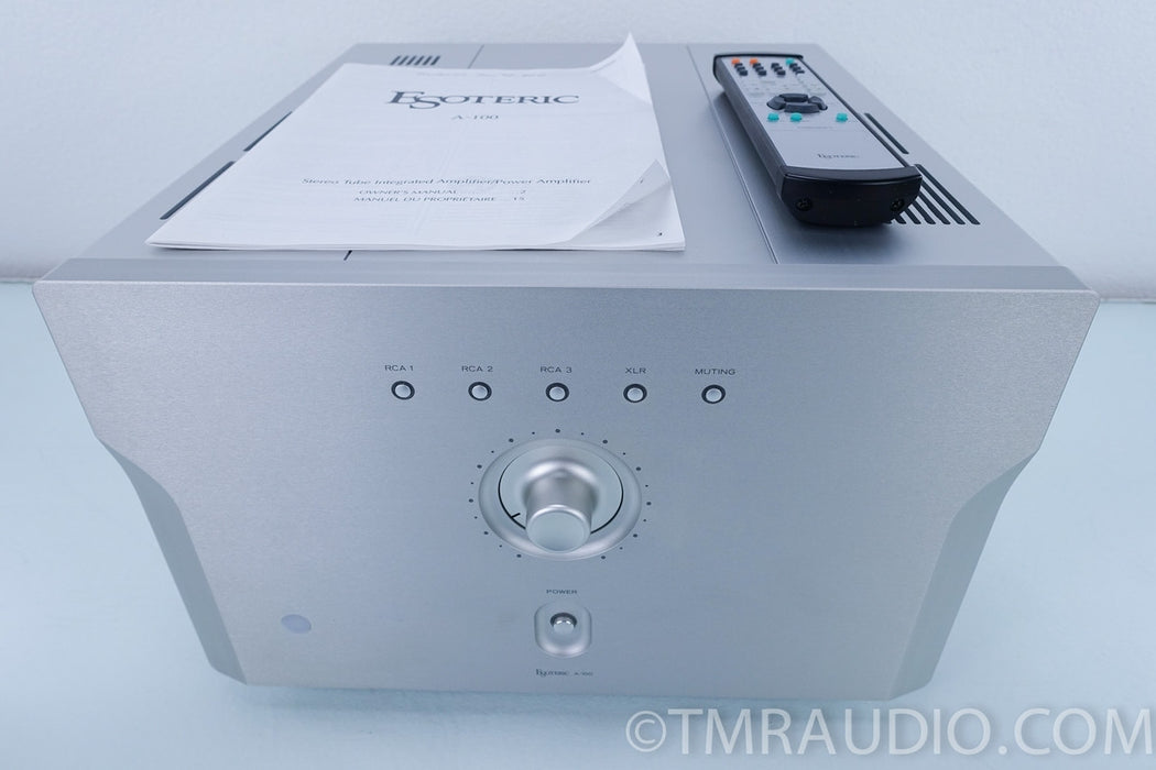 Esoteric A-100 Tube Integrated Power Amplifier in Factory Box