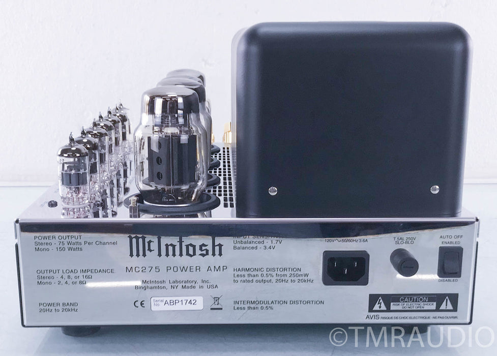 McIntosh MC275 Mk VI Stereo Tube Power Amplifier