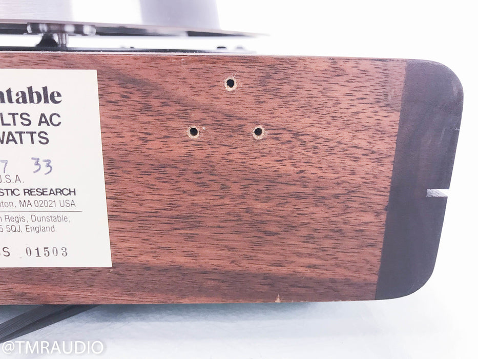 Acoustic Research ES-1 Turntable
