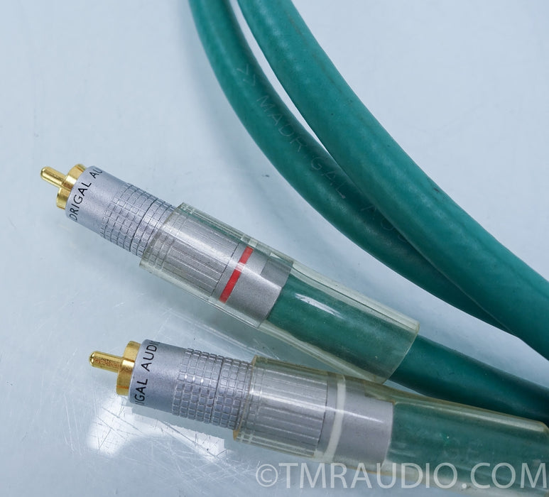 Madrigal CZ GEL-2 1 Meter Pair RCA Cables / Interconnects in Factory Box