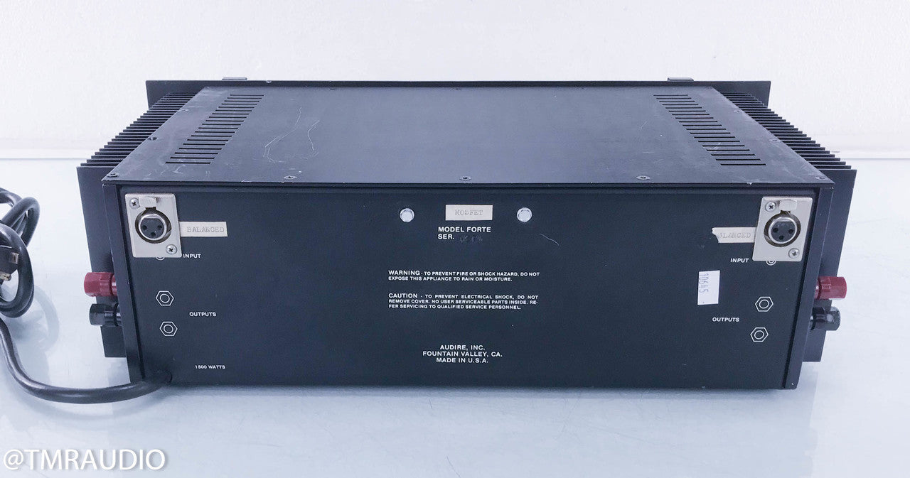 Audire Forte Dual Mono Power Amplifier