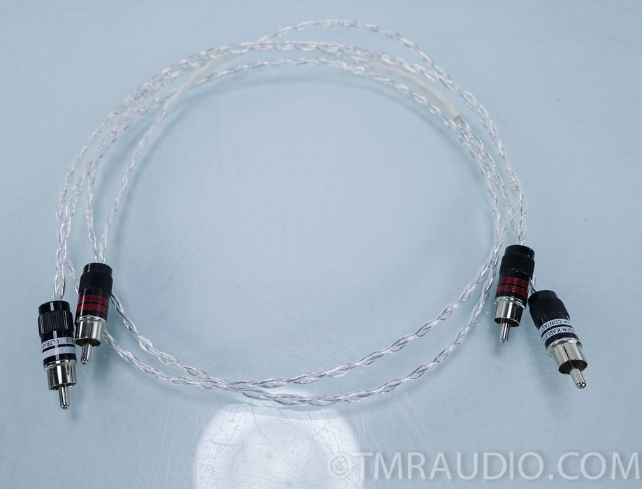 Kimber Kable KCAG 1 meter Interconnects with Ultraplate RCA Connectors