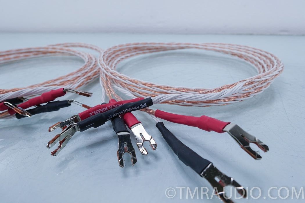 Kimber Kable 8TC 2 meter Bi-wire Speaker Cable with upgraded Kimber spades