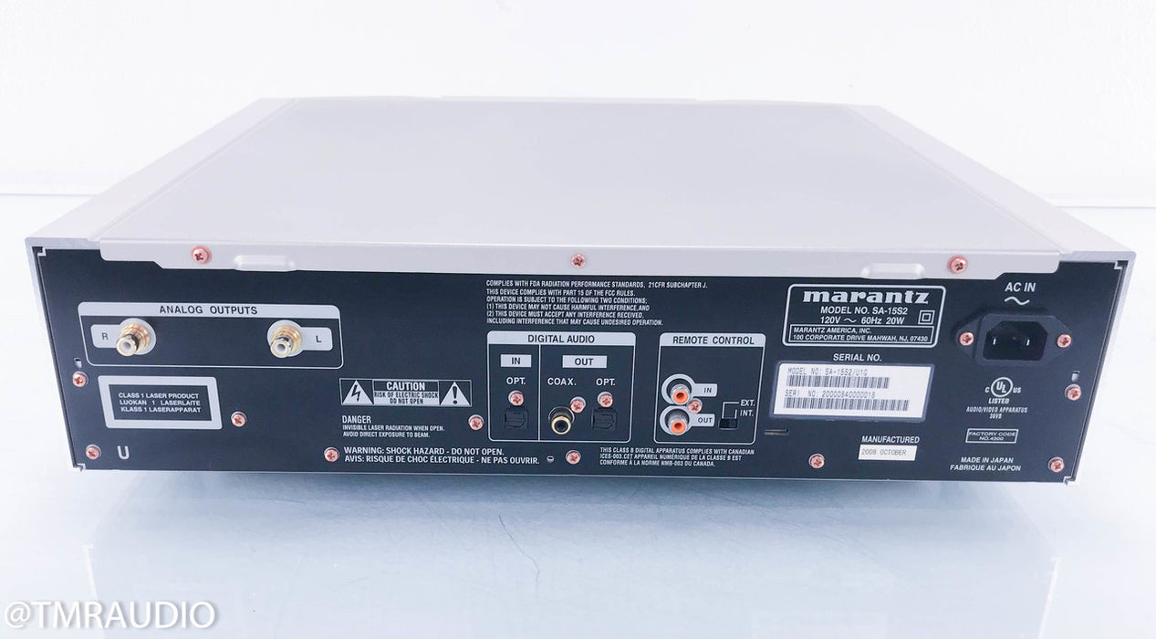 Marantz SA-15S2 SACD / CD Player